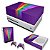 KIT Xbox One S Slim Skin e Capa Anti Poeira - Rainbow Colors Colorido - Imagem 1