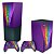 KIT Xbox Series X Skin e Capa Anti Poeira - Rainbow Colors Colorido - Imagem 1