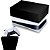 KIT PS5 Capa e Case Controle - Preta All Black - Imagem 1