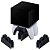 Capa PS5 Base de Carregamento Controle - Preta All Black - Imagem 1