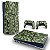 Skin PS5 Slim Horizontal - Camuflado Verde - Imagem 1