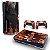 Skin PS5 Slim Horizontal - Fire Flower - Imagem 1