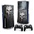 Skin PS5 Slim Vertical - The Punisher Justiceiro - Imagem 1