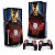 Skin PS5 Slim Vertical - Iron Man Homem De Ferro - Imagem 1