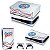 KIT PS5 Fat Capa Anti Poeira e Skin Anti Bolha - Bahia A - Imagem 1
