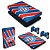 Capa Anti Poeira e Skin PS2 Slim - Bahia B - Imagem 1