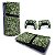 Skin PS5 Pro Horizontal - Camuflado Verde - Imagem 1