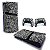 Skin PS5 Pro Horizontal - Camuflado Cinza - Imagem 1