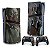 Skin PS5 Pro Vertical - Zombie Zumbi The Walking - Imagem 1