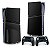 Skin PS5 Pro Vertical - Preto Black Piano - Imagem 1