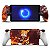 Skin Anti-Rage Playstation Portal PS Adesivo - Fire Flower - Imagem 1