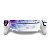 Skin Anti-Rage Playstation Portal PS Adesivo - Folhas Lilás - Imagem 5