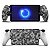 Skin Anti-Rage Playstation Portal PS Adesivo - Camuflado Cinza - Imagem 1