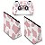 KIT Capa Case e Skin PS5 Controle - Vaquinha Rosa - Imagem 2