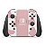 KIT Nintendo Switch Oled Skin e Capa Anti Poeira - Vaquinha Rosa - Imagem 5