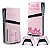 Skin PS5 Pro Vertical - Pantera Cor de Rosa - Imagem 1