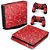 PS4 Slim Skin - Aquático Água Vermelha - Imagem 1