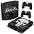 PS4 Slim Skin - The Punisher Justiceiro Comics - Imagem 1