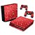 PS4 Pro Skin - Aquático Água Vermelha - Imagem 1