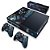 Xbox One Fat Skin - Mortal Kombat X - Subzero - Imagem 1