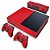 Xbox One Fat Skin - Fibra de Carbono Vermelho - Imagem 1