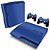 PS3 Slim Skin - Azul Escuro - Imagem 1