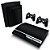 PS3 Fat Skin - Preto Black Piano - Imagem 1