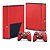 Xbox 360 Super Slim Skin - Vermelho - Imagem 1