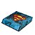 PS4 Slim Capa Anti Poeira - Super Homem Superman Comics - Imagem 3