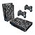 PS2 Fat Skin - Camuflada Cinza - Imagem 1
