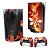 PS5 Skin - Fire Flower - Imagem 1