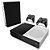 Xbox One Slim Skin - Fibra de Carbono Preto - Imagem 1