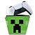 Capa PS5 Controle Case - Creeper Minecraft - Imagem 1