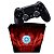 Capa PS4 Controle Case - Iron Man - Homem De Ferro - Imagem 1