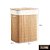 Cesto De Bambu Retangular 72L Com Tampa Forrado B-Max BM-F1102 - Imagem 8