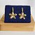 BRINCO FLOR BANHADO OURO 18K - Imagem 1