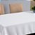 Toalha de Mesa Basic 1 Peça 1,45m x 1,40m 4 Lugares 100% Poliéster Tecido Oxford - Imagem 2