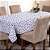 Toalha de Mesa Estampa Digital 1 Peça 2,50m x 1,40m 8 Lugares 100% Poliéster Tec - Imagem 5