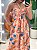 Vestido Midi em Viscose Frente Única Estampa 3D Marcela Ref. 1878 - Imagem 1