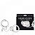Algema em Metal Reguláveis com Chaves - HANDS CUFFS - Imagem 3