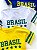 T-Shirt Cropped Estampada Brasil Ref. 1900 - Imagem 1