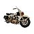 Miniatura Colecionável Moto Retrô Policia 1807 Verito - Imagem 6