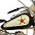 Miniatura Colecionável Moto Retrô Policia 1807 Verito - Imagem 7