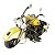 Miniatura Colecionável Moto Motorcycle Yellow 1216 Verito - Imagem 8