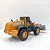 Miniatura Escavadeira E Rolo Compressor Escala 1:50 Com Fricção XZ-1794 - Imagem 3