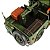Miniatura Colecionável Carro Militar Jeep Arm 31cm Verito - Imagem 9