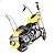 Miniatura Colecionável Moto Customizada Ano 1949 Amarelo Verito - Imagem 1
