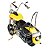 Miniatura Colecionável Moto Customizada Ano 1949 Amarelo Verito - Imagem 6