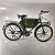 Miniatura Colecionável Bicicleta Verde 30cm Verito - Imagem 4