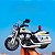 Miniatura Moto Policial Escala 1:12 XZ-1385 - Imagem 5